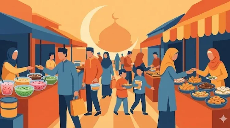 Fenomena War Takjil yang Selalu Ramai