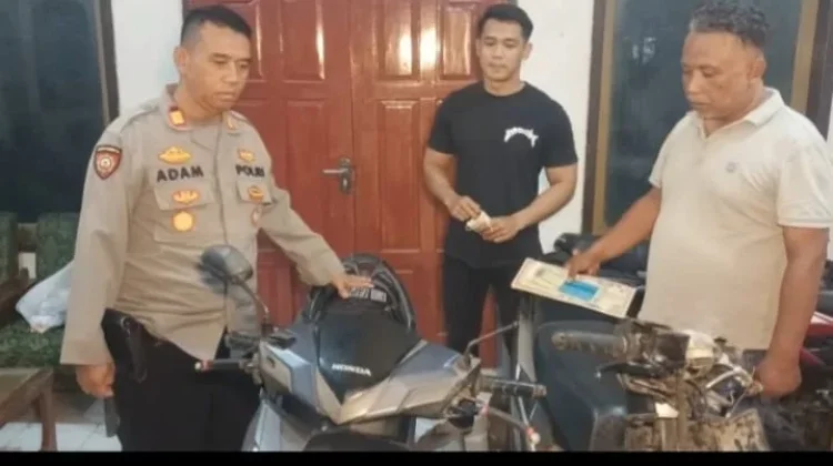 Sejoli di Majalengka Kompak Curi Motor untuk Lebaran