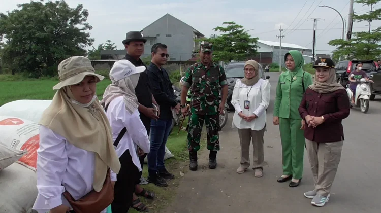 Kodim 0614 Kota Cirebon Bersama Bulog Laksanakan Sergab