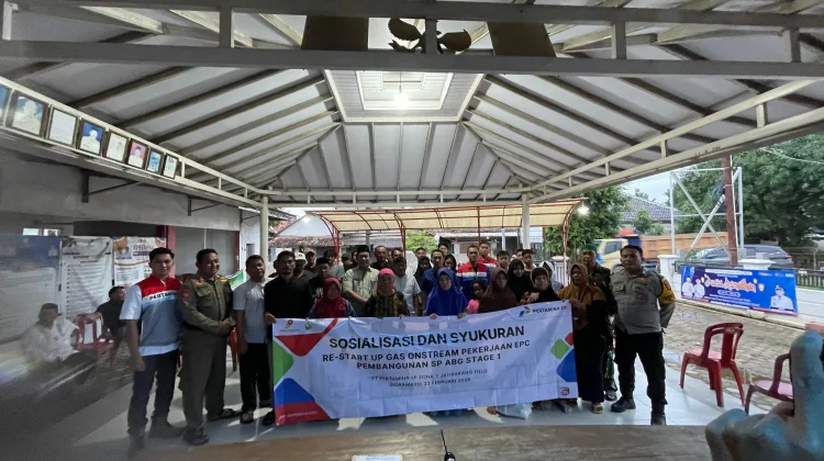 Pertamina EP Zona 7 Lakukan Sosialisasi Pra-Tajak Sumur di Jatimunggul