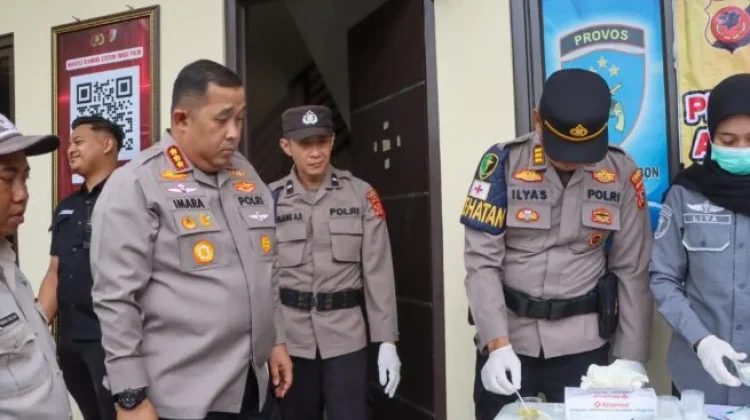 Polresta Cirebon Gelar Tes Urine Mendadak, Pastikan Personel & ASN Bersih Narkoba