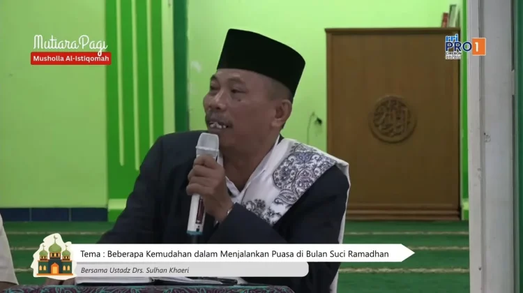 Mutiara Pagi RRI Cirebon, Beberapa Kemudahan dalam Menjalankan Puasa Ramadan