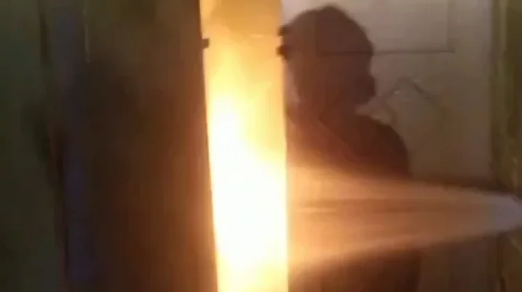 Gudang Ruko di Kasugengan Kidul Cirebon Hangus Terbakar