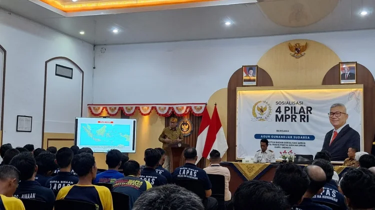 Agun Gunandjar Paparkan Substansi Empat Pilar di Lapas Kuningan