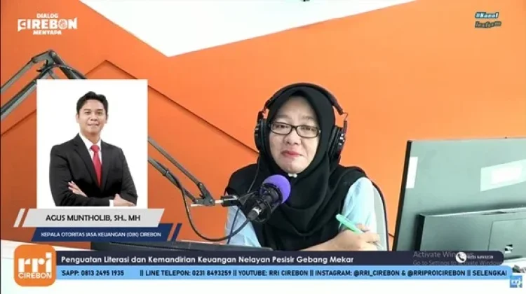OJK Cirebon Perkuat Literasi Keuangan Nelayan Desa Gebang Mekar