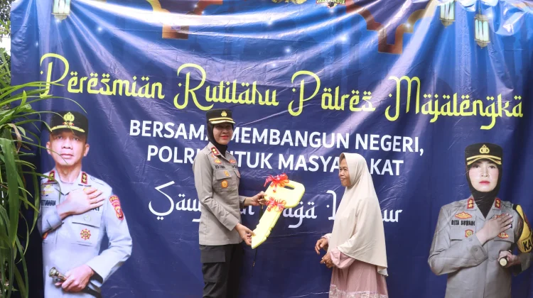 Dari Dinding Rapuh ke Harapan Kokoh, Polres Majalengka Bangun Empat Rutilahu