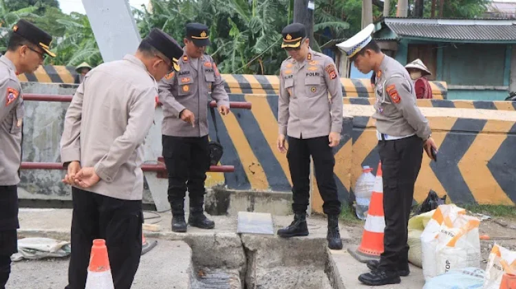 Kapolres Indramayu Cek Kesiapan Jalan Arteri Pantura jelang Mudik 2026