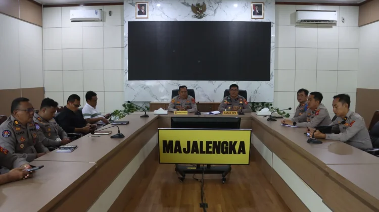 Polres Majalengka Matangkan Kesiapan Operasi Ketupat 2026