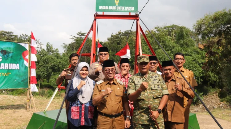 Jembatan Garuda di Desa Babakan Diresmikan, Permudah Akses Warga dan Pelajar