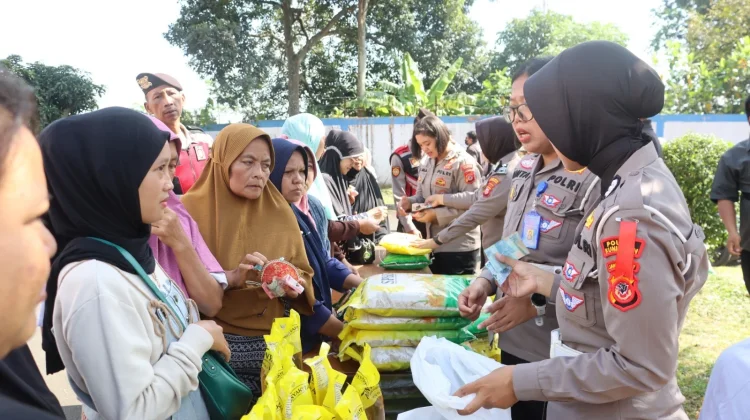 Harga Pangan Naik, Polres Gelar Operasi Pasar