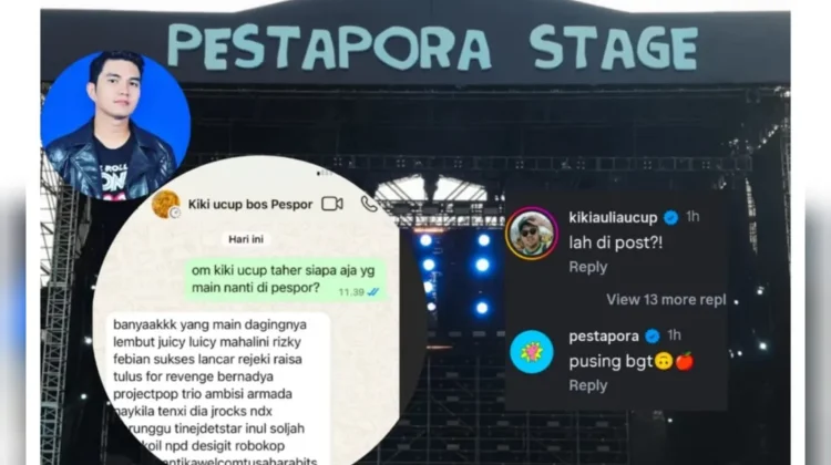 Aldi Taher Bocorkan Line Up Pestapora 2026