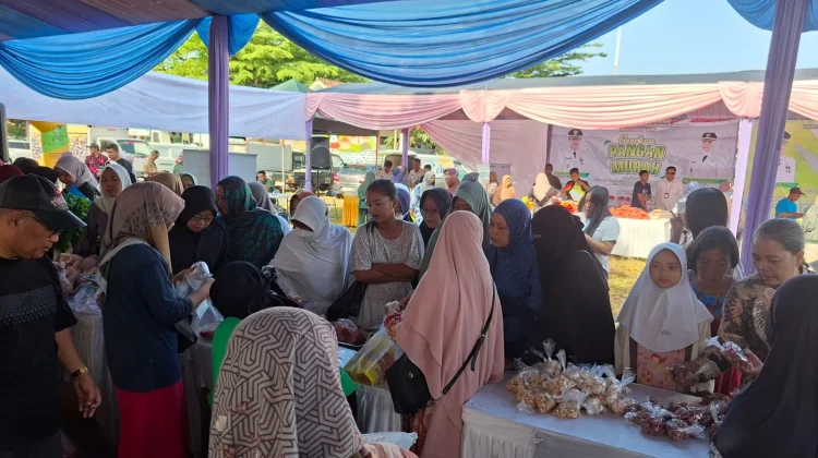 Produk Warga Binaan Lapas Cirebon Ramaikan Gerakan Pangan Murah Kesambi