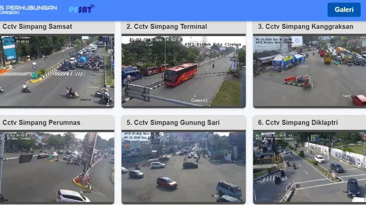Hindari Macet Mudik, Warga Kota Cirebon Bisa Pantau CCTV Dishub Secara Daring