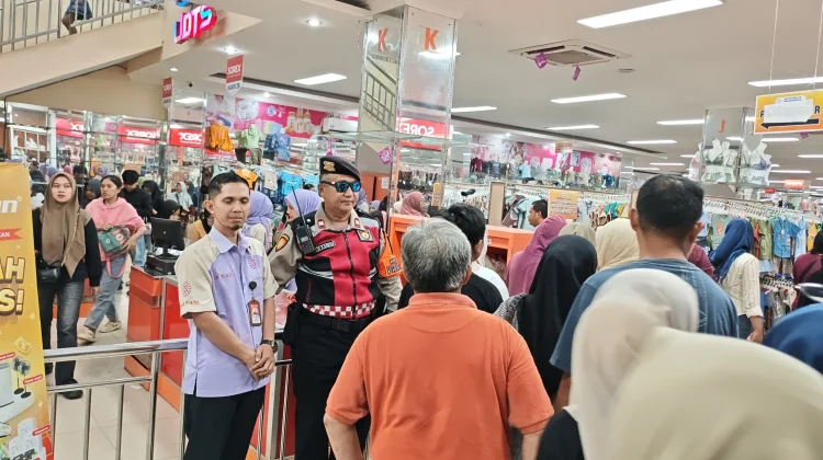 Belanja Lebaran Ramai, Polres Majalengka Persempit Ruang Gerak Pelaku Kejahatan