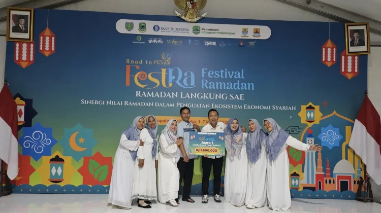 Kertajati Juara 1 Lomba Kreasi Takjil Lokal Festival Ramadan di Majalengka