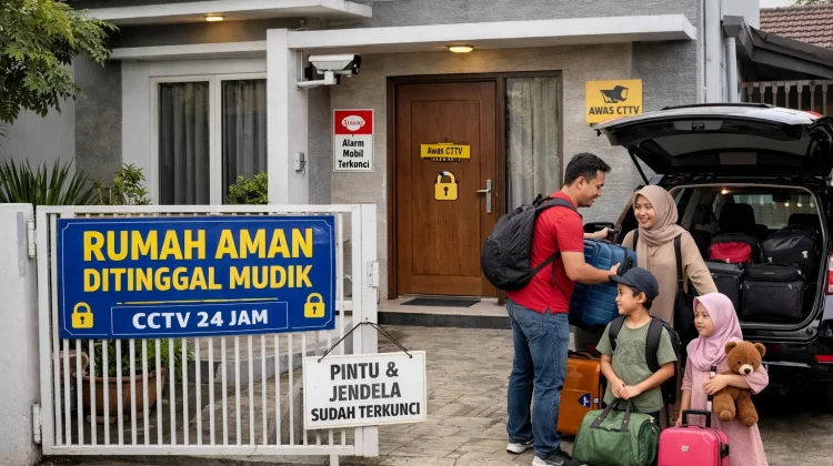Tips Jitu Menjaga Keamanan Rumah saat Mudik Lebaran
