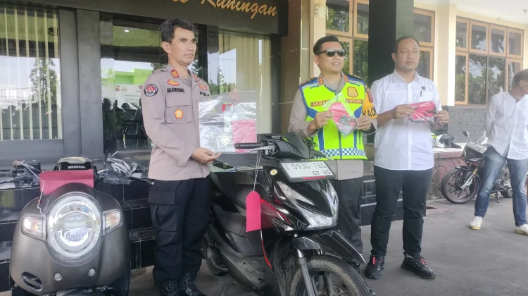 Dua Pelaku Curanmor Ditangka Menjelang Lebaran