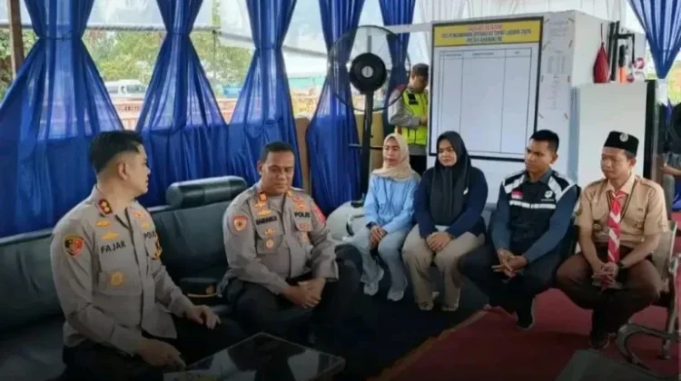 Kapolres Indramayu Cek Pos Operasi Ketupat Lodaya 2026