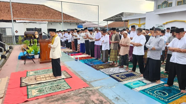 Warga Binaan Lapas Indramayu Rayakan Idulfitri 1447 H dengan Khidmat