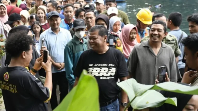 Libur Lebaran 2026, Bupati Majalengka Tinjau Wisata Situ Cipanten