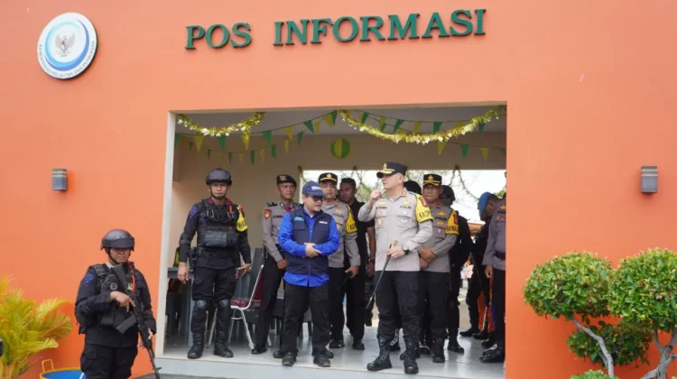 Pantai Kejawanan Diserbu Wisatawan, Kapolres Cirebon Kota Cek Pengamanan
