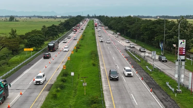 Contra Flow Diberlakukan, Astra Tol Cipali Urai Kepadatan Arus Balik H+4