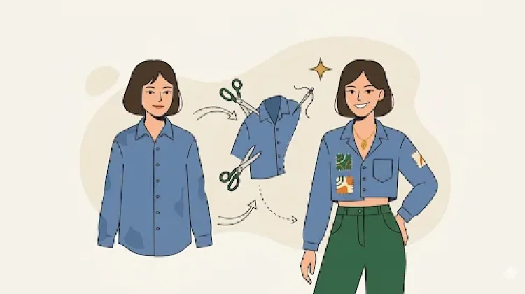 Tak Perlu Malu Pakai Baju Lama, Restyling Bikin Gaya Berbeda