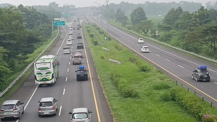 Arus Balik H+6, Sistem Satu Arah KM 188 Palimanan–KM 70 Cikampek Dibuka