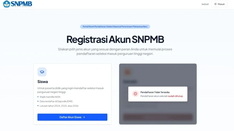 Pendaftaran SNPMB untuk UTBK-SNBT 2026 Telah Dibuka, Akses Link ...