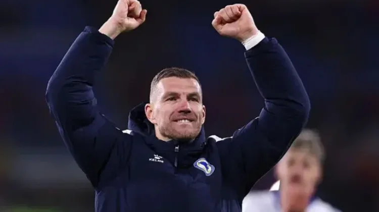 Edin Dzeko: Satu Kemenangan Lagi menuju Sejarah Piala Dunia