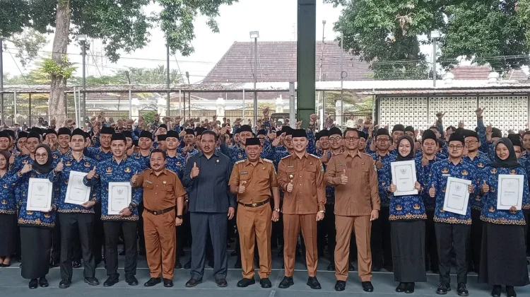 Ratusan CPNS Majalengka Resmi Diangkat Jadi PNS, Bupati Ingatkan Nilai "BerAKHLAK"