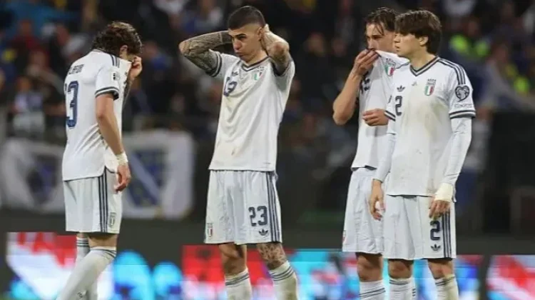 Italia Kembali Gagal Lolos ke Piala Dunia