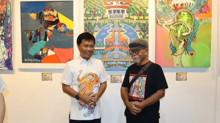 Pameran “Katarsis” Perkuat Eksistensi Seniman Cirebon di Tingkat Nasional