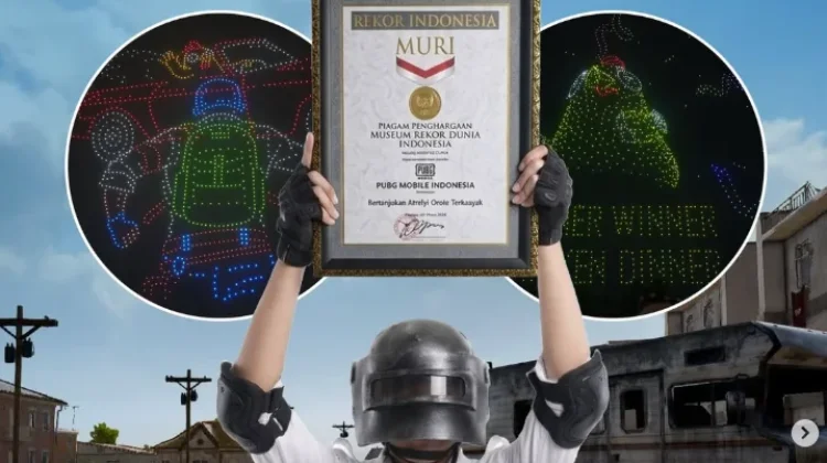 PUBG MOBILE Pecahkan Rekor MURI di Surabaya