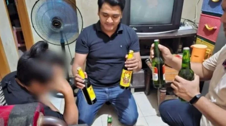 Ratusan Botol Miras Disita, Polresta Cirebon Gencarkan Operasi Pekat April 2026