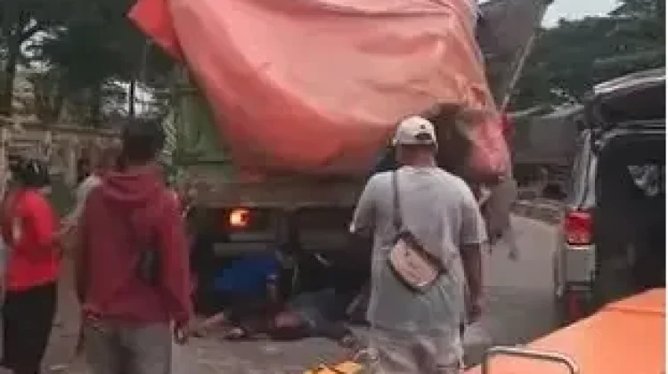 Tabrakan Beruntun Truk di Pantura Indramayu