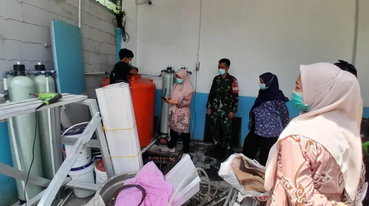 Babinsa Lemahwungkuk Sidak Dapur MBG SPPG Lemahwungkuk