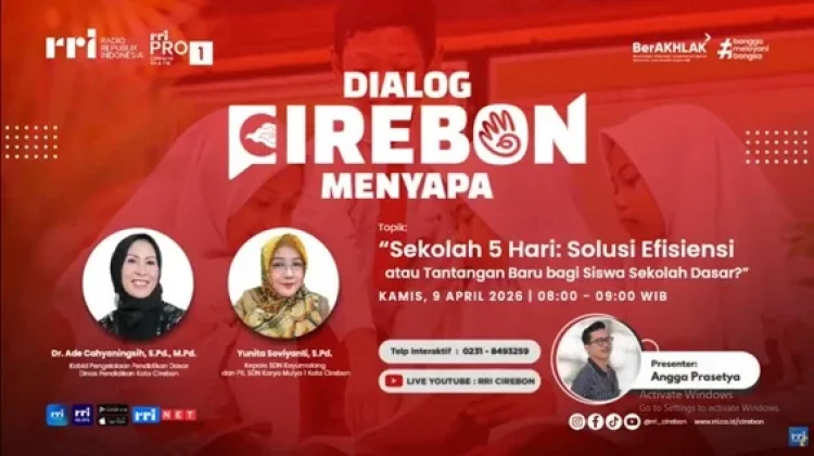 Sekolah 5 Hari di Cirebon Dukung Psikologi Anak