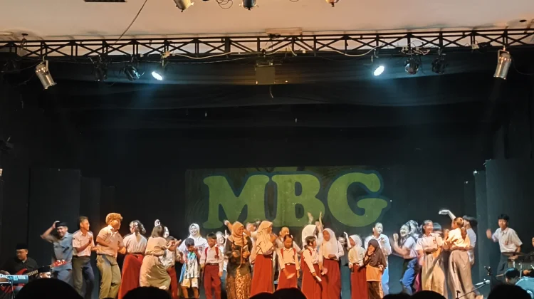 Geliat MBG di Raksawacana, Kritik Pendidikan Mengalir lewat Teater
