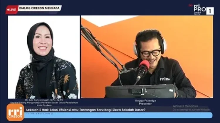 Disdik Kota Cirebon Jelaskan Tujuan Lima Hari Sekolah bagi Kesehatan Anak