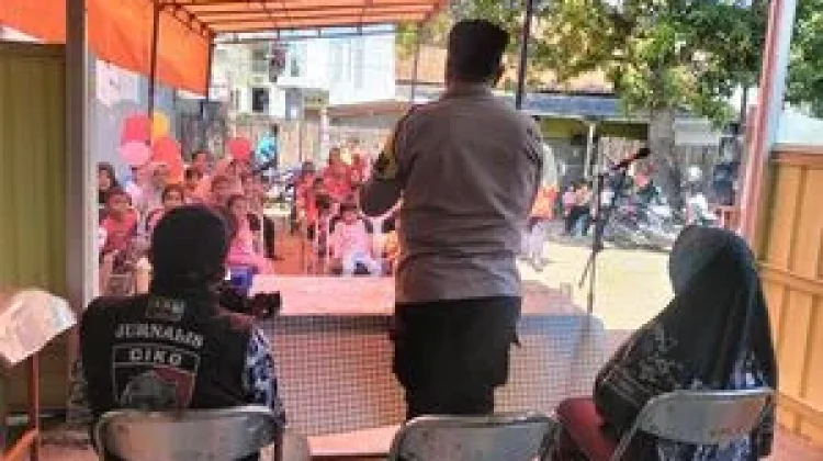 Melalui Dongeng, Anak-Anak di Kejaksan Cirebon Diedukasi Waspada Penculikan