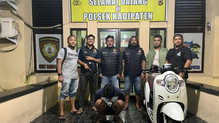 Kurang dari 24 Jam, Polisi Ringkus Pelaku Curanmor di Majalengka