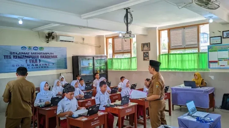 BBPMP Jabar Pantau TKA SD Kota Cirebon