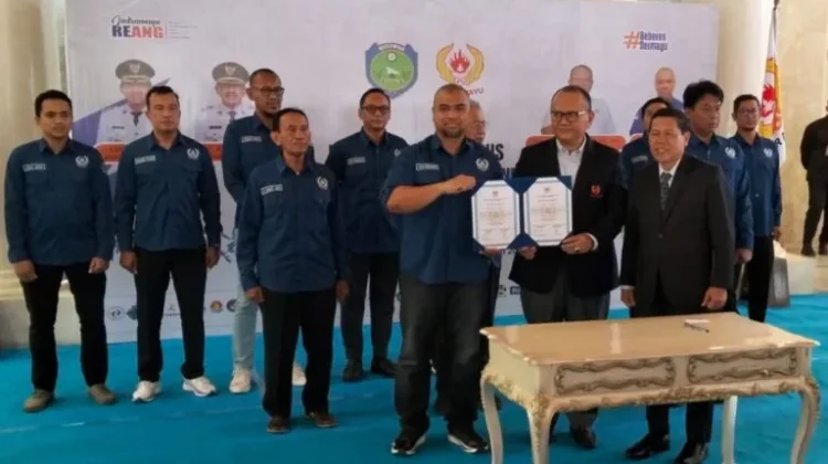 Pengurus KONI Indramayu Dilantik, Siap Tingkatkan Prestasi