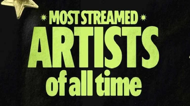 Spotify Rilis Daftar Artis, Album & Lagu Terpopuler Sepanjang Masa