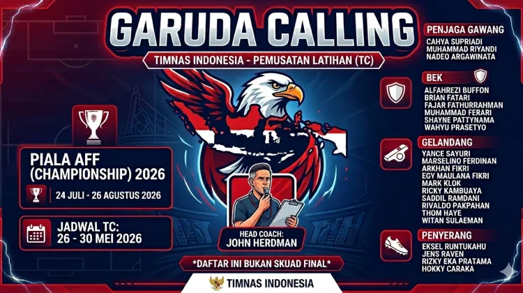 Gebrakan John Herdman: Intip Daftar TC Timnas Indonesia untuk Piala AFF 2026!