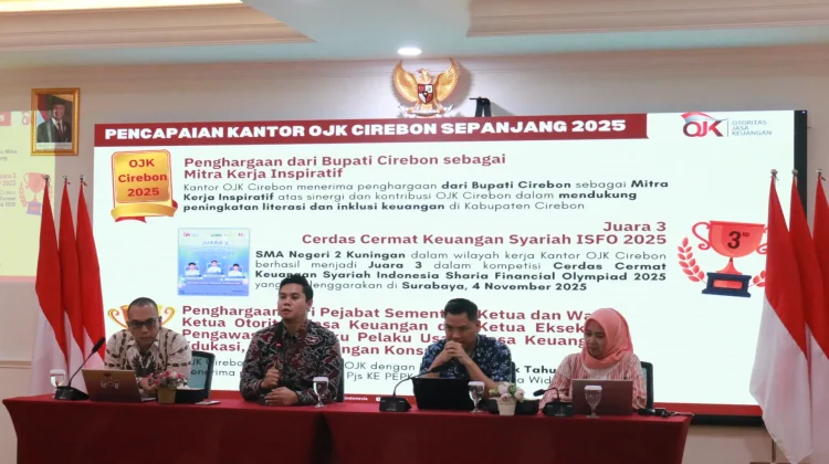 OJK Cirebon Raih Sejumlah Penghargaan Kinerja Sepanjang 2025–2026