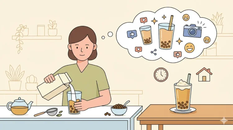 Teh Susu Viral dan Tren Meracik Sendiri di Rumah