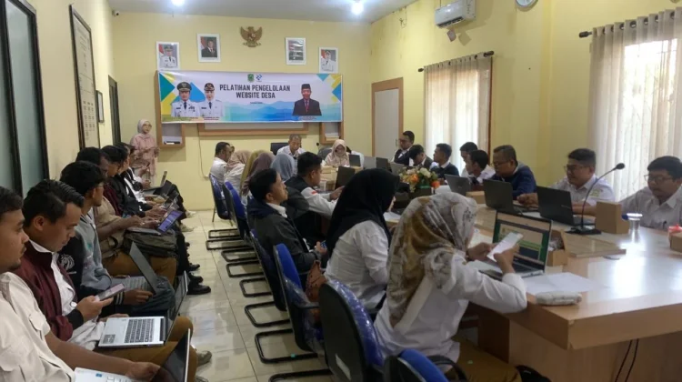 Diskominfo Kuningan Latih 71 Operator Website guna Digitalisasi Desa