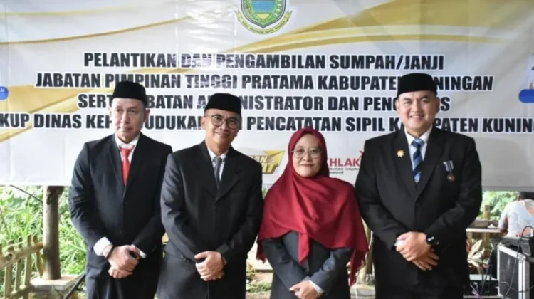 Empat Jabatan Pimpinan OPD di Kuningan Resmi Terisi